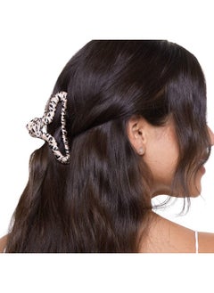 Kitsch Kitsch Satin-Wrapped Claw Clip, Hair Clip, Accessory, 1 count (Leopard)  - Image 2
