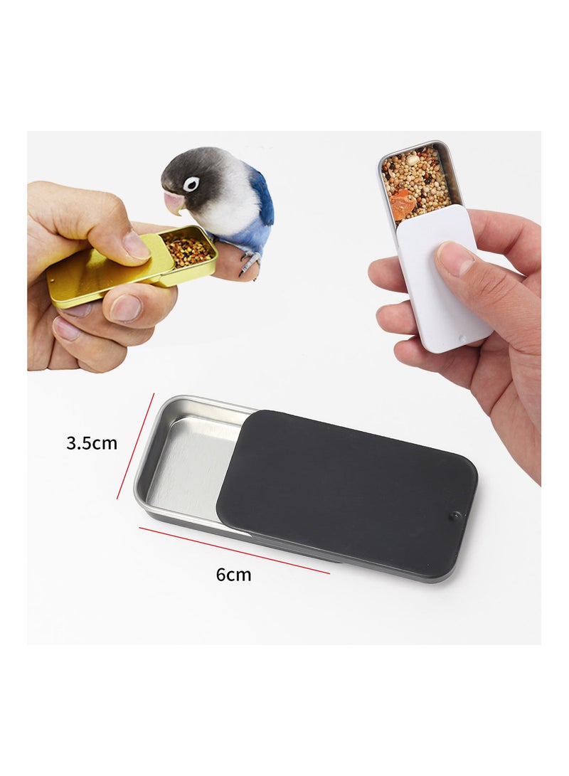 Birds Food Metal Storage Box