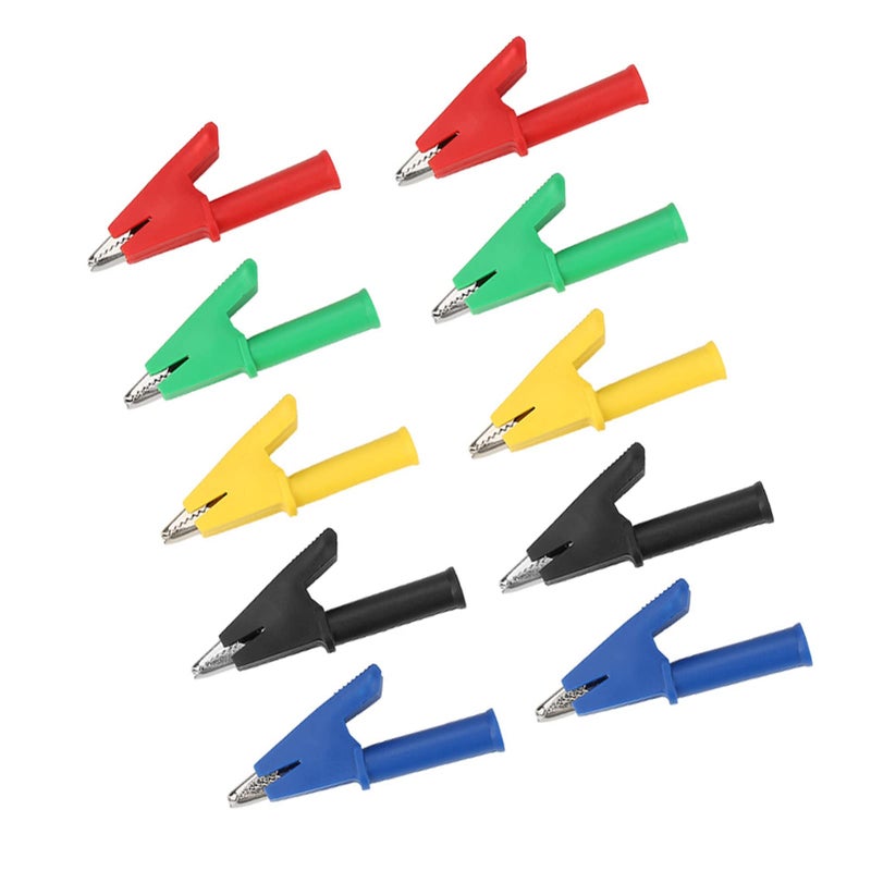 Premium Insulated Test Clips 4mm Banana Plugs 20A 380V for Multimeters - Image 3