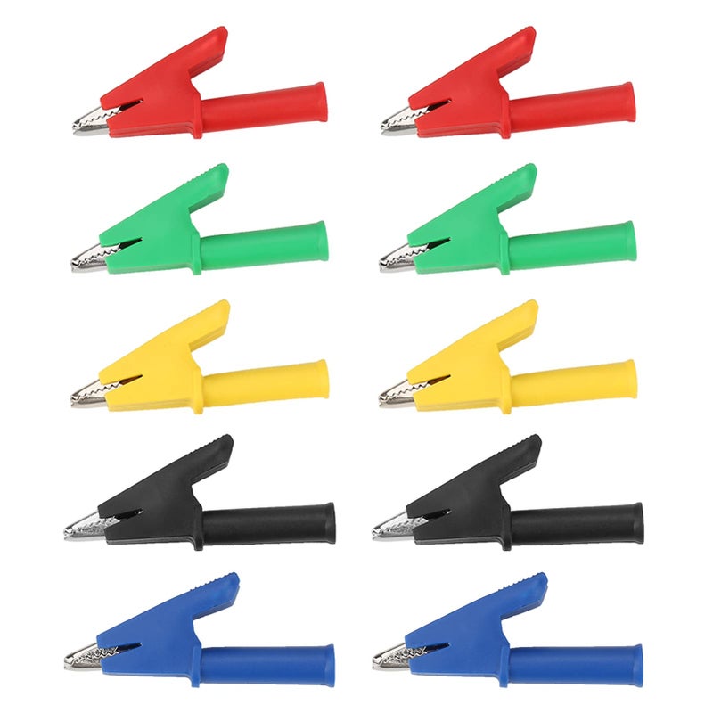 Premium Insulated Test Clips 4mm Banana Plugs 20A 380V for Multimeters - Image 2