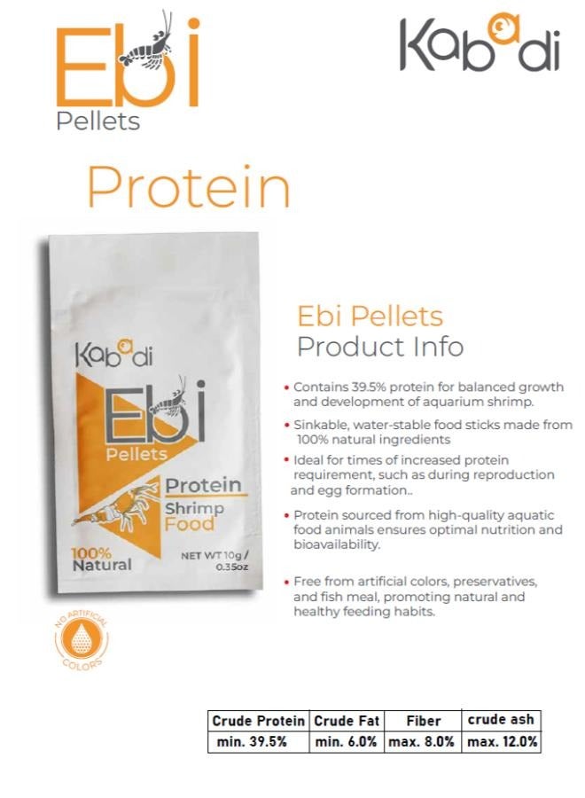 EBI Protein Shrimp Food - 10g - Image 2