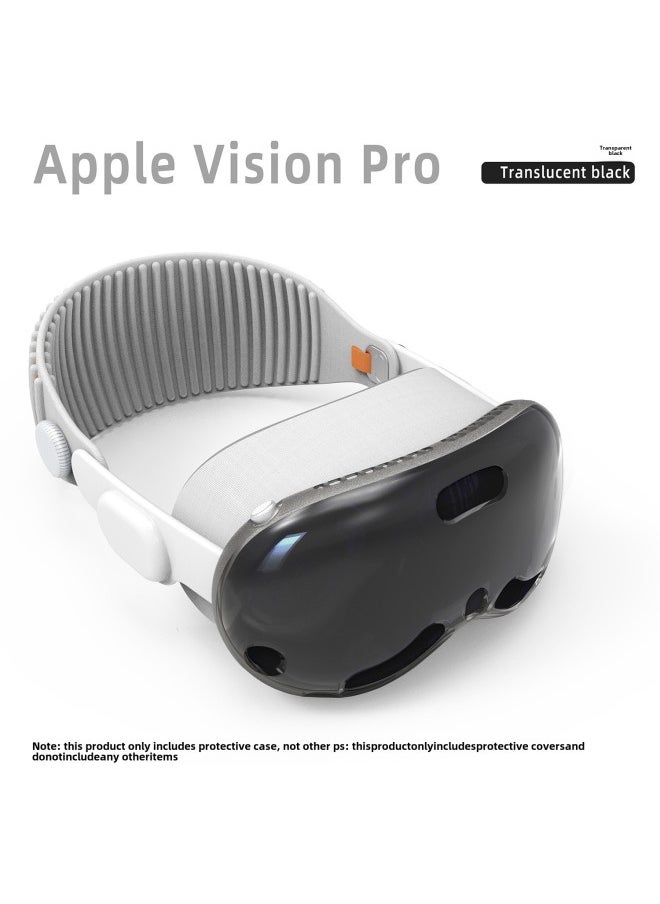 Generic - For Apple Vision Pro Battery Case Transparent For Apple VR Head Display Power TPU Case-Specifications:[TPU Black Transparent] VR Host Protective Shell - Image 1