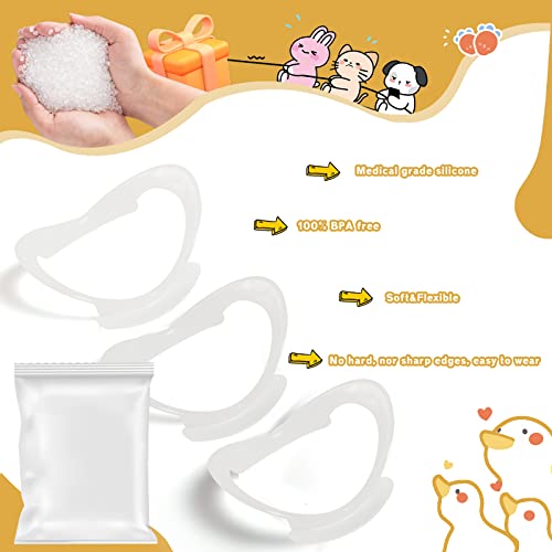 B Rush 10 Pcs Lip Ring Retractor, Dental Grade Mouth Opener For Speak Out Games, Cheek Expansion Mouthpiece Game Tool For Party Hilarious Family Kids Fun Gaming - Image 4