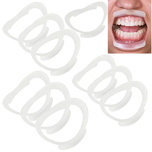 B Rush 10 Pcs Lip Ring Retractor, Dental Grade Mouth Opener For Speak Out Games, Cheek Expansion Mouthpiece Game Tool For Party Hilarious Family Kids Fun Gaming - Image 1