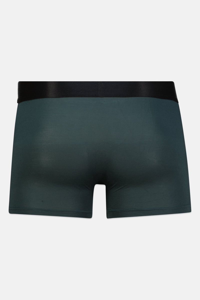 LA Gear Men 3 Pcs Brand Logo Boxer Briefs, Black  - Image 3