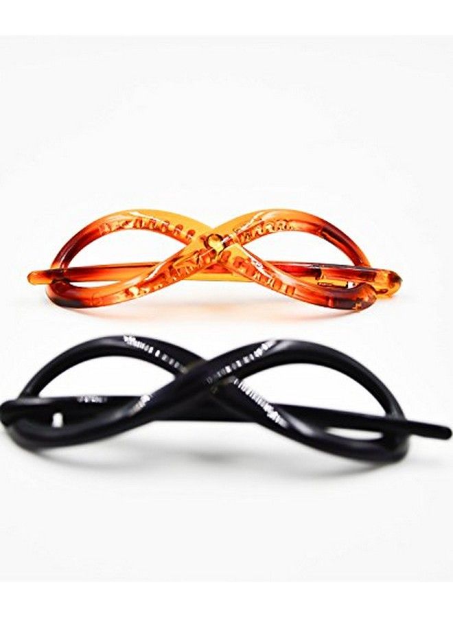 Prettyou Small Size 4.7" No Slip Effortless Twist Hair Clips For Women Pack Of 6 - Image 4