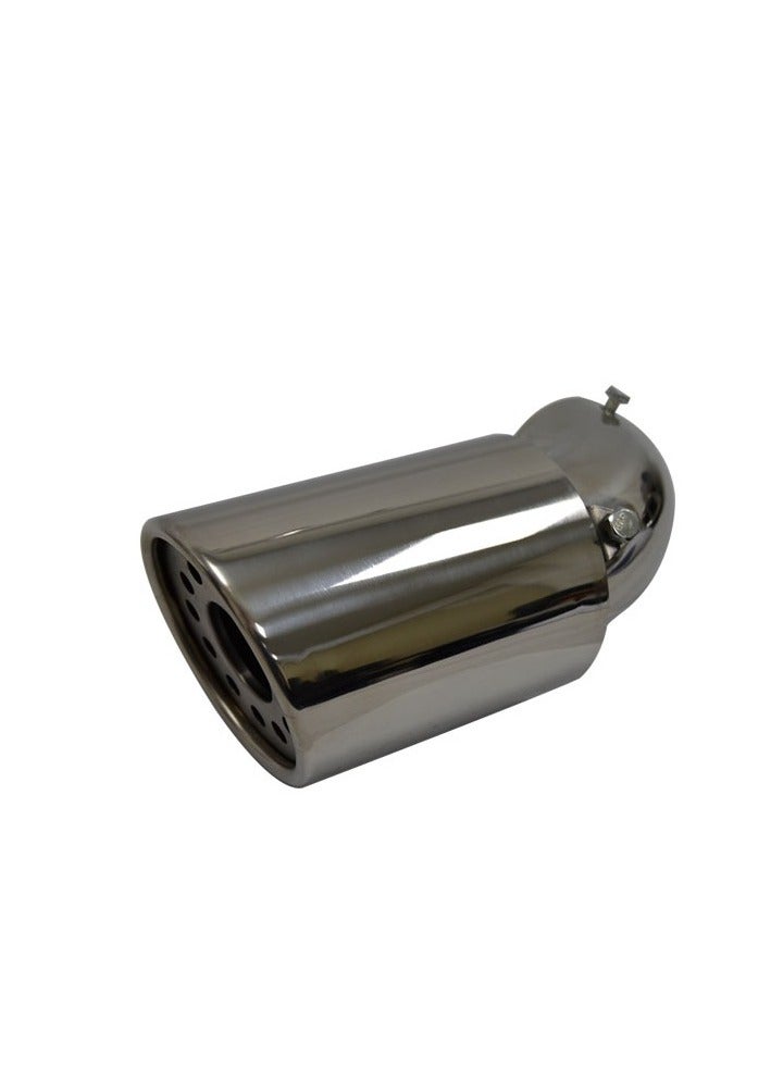 Al Khateeb Universal Stainless Steel Round Exhaust Pipe 63X220Mm