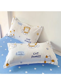 Sharpdo 4-Piece Set Bedding Modal Quilt Cover Set with 1 Quilt Cover 1 Sheet and 2 Pillowcases 1.5m Bed (160*210cm)  - Image 2
