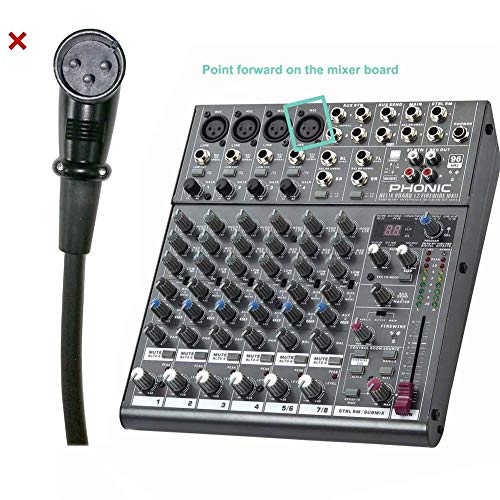 Smays 3ft Right Angle XLR Cable - 90° Male to Female, Balanced Microphone/DMX Cable - Image 4
