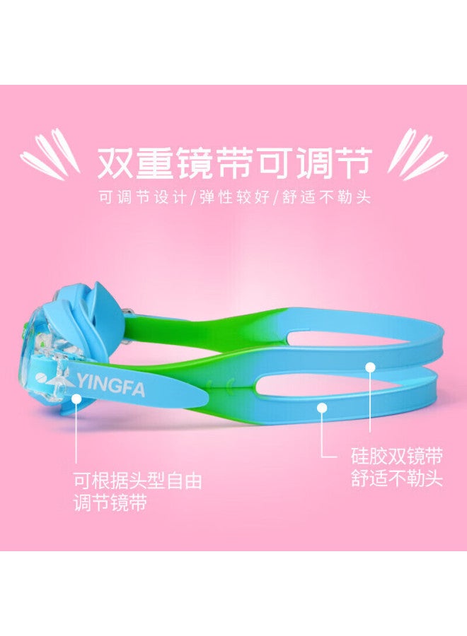 Yingfa Children's Swimming Goggles, Boys And Girls High-definition Anti-fog Waterproof Swimming Gl, Professional Swimming Goggles For Elementary School Students - Image 2