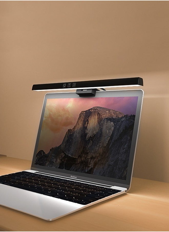 أوكيوز - شريط إضاءة للقراءة، مصباح شاشة يعمل بمنفذ USB للعناية بالعين، 25 وضع إضاءة، شاشة كمبيوتر، مصباح مكتبي، موفر للمساحة، شريط إضاءة LED لألعاب المكتب والمنزل - Image 1