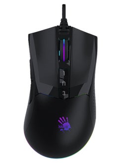 ماوس الألعاب W90 Max RGB - مستشعر بصري BC3332-A 10000 نقطة في البوصة - معدل تقرير 2000 هرتز - 4 أنواع مفتاح إعداد LOD - استجابة المفتاح 1 مللي ثانية - عجلة مطاطية ذات حقن مزدوج