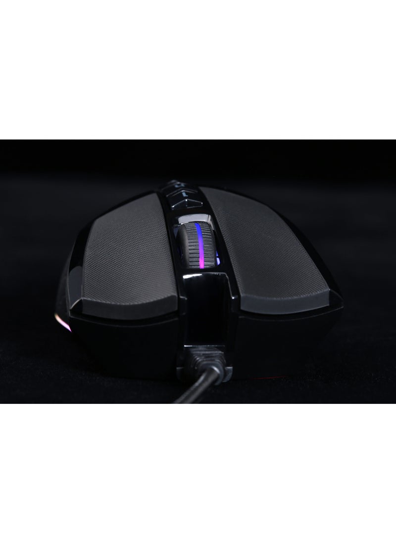 بلودي - ماوس الألعاب W90 Max RGB - مستشعر بصري BC3332-A 10000 نقطة في البوصة - معدل تقرير 2000 هرتز - 4 أنواع مفتاح إعداد LOD - استجابة المفتاح 1 مللي ثانية - عجلة مطاطية ذات حقن مزدوج - Image 1