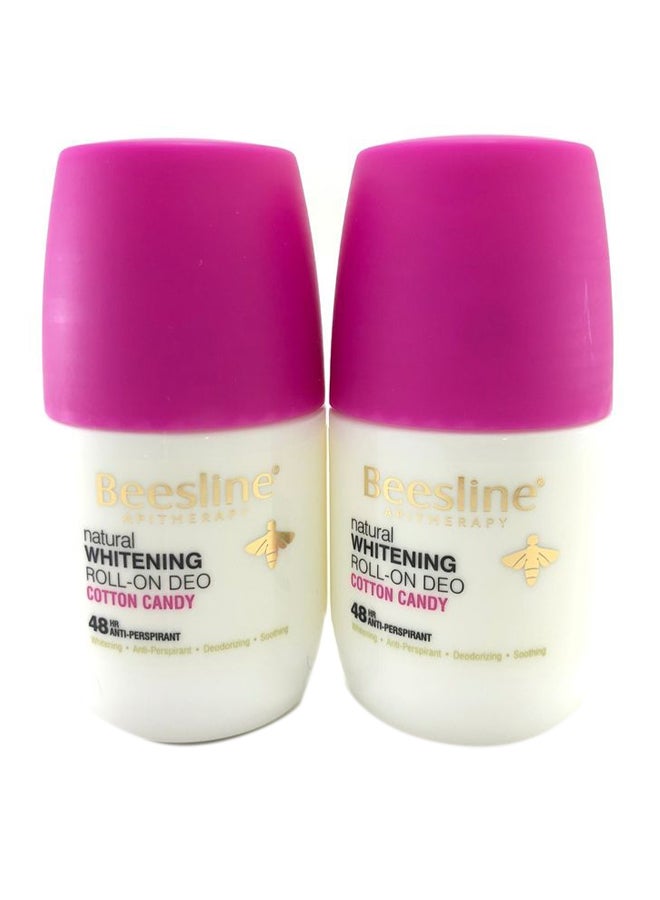 Beesline Whitening Roll On Deodorant Pack Of 2 x 50ml - Image 1