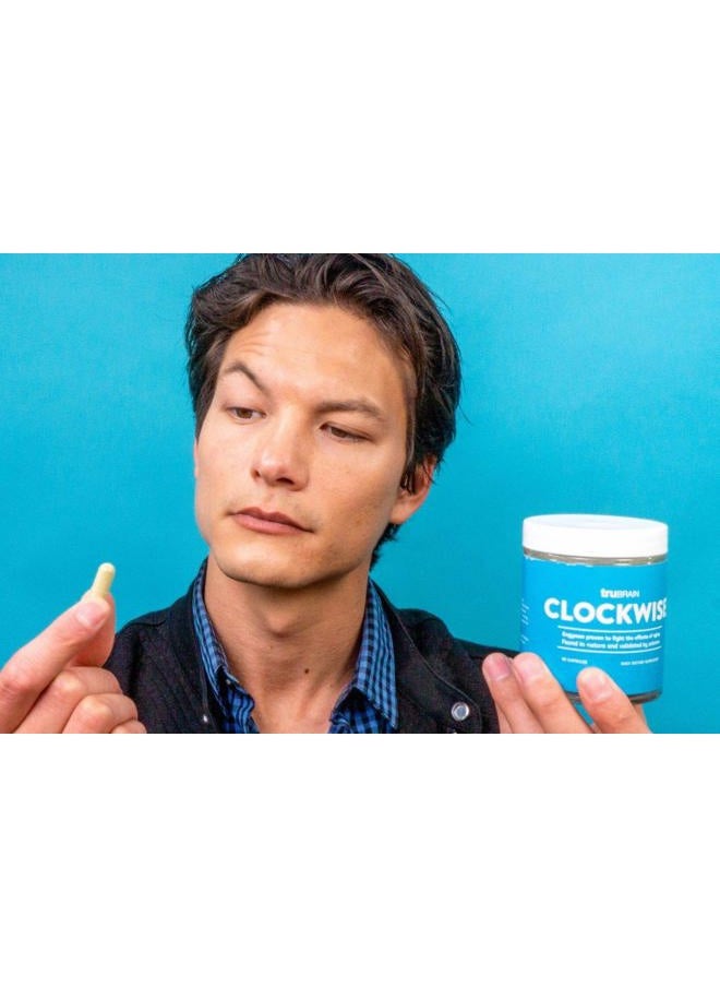 TruBrain - Clockwise | Nicotinamide | NAD Booster | Increases Energy & Promotes Anti Aging | Cell Immunity - Image 1