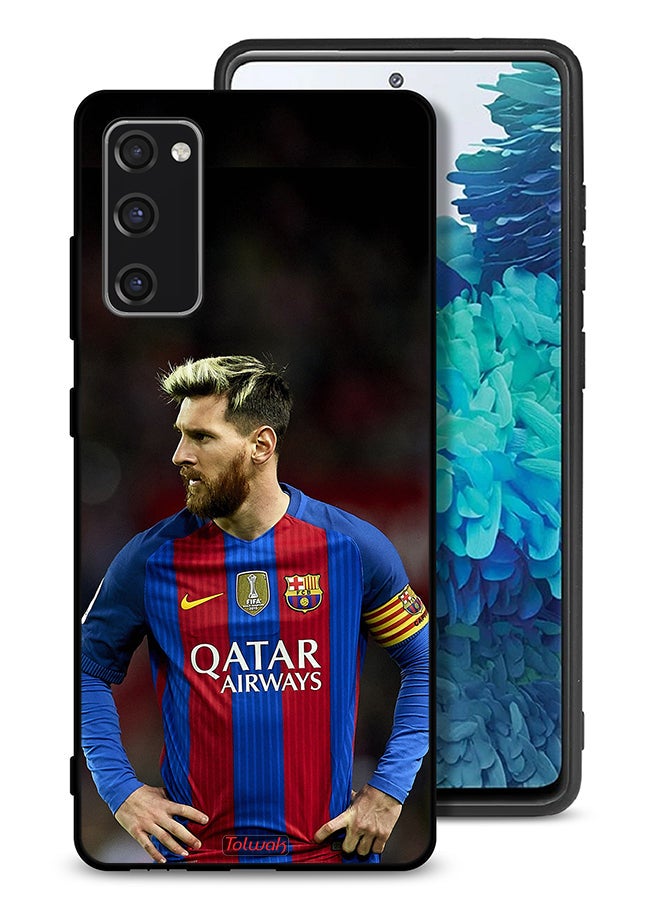 Tolwak Samsung Galaxy S20 FE 5G Protective Case Cover Messi Barcelona - Image 1