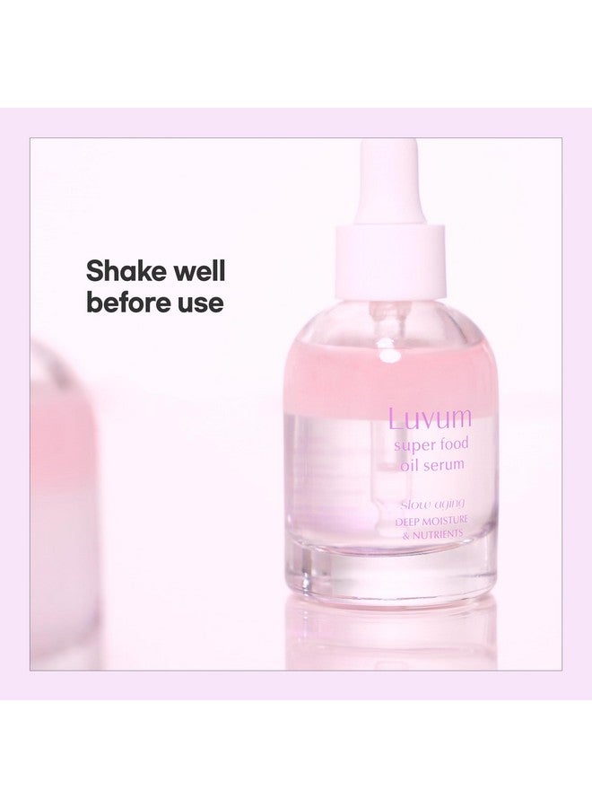 LUVUM Superfood Oil Serum Antiaging & Hydration Enhances Elasticity & Radiance Nutrientrich Moisturizing Blend Korean Skin Care 1.01 Fl. Oz - Image 5