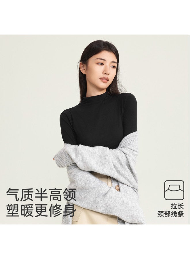 VVC Women'S Base Layer Turtleneck Long Sleeve Slim Fit Thermal Shirt For Autumn/Winter, Breathable Hyaluronic Acid Underwear - Image 4