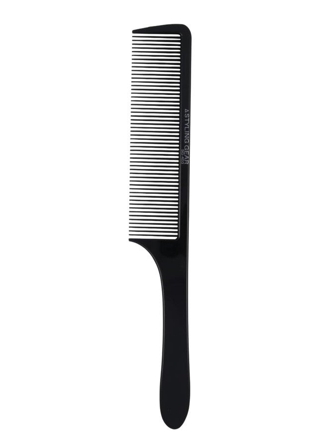 Styling Gear 12 Pack – No. 403 Flexible Fade Barber Clipper Combs. Thin Blending & Cutting Combs for Flattops, Scissor Over Comb, Clipper Over Comb – Individually Wrapped, Stain Resistant - Image 1