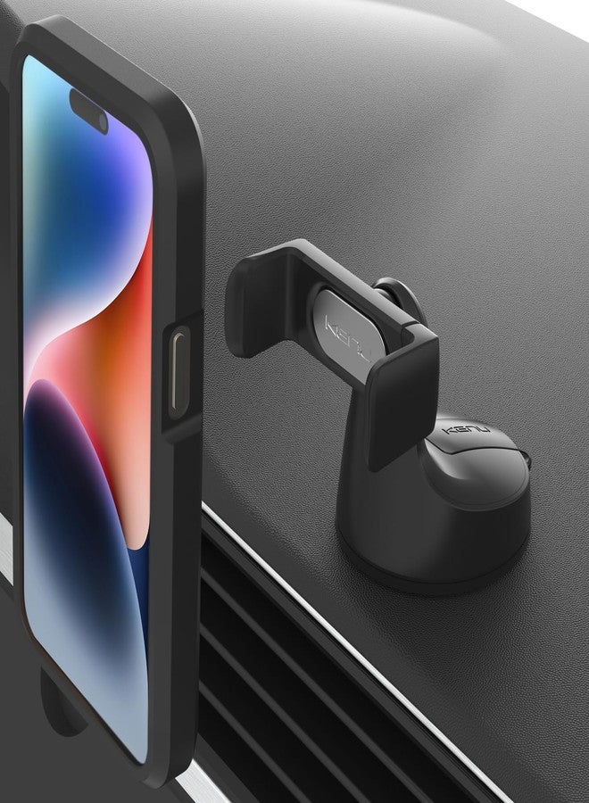 Kenu Airbase Pro Car Phone Mount for Dashboard and Windshield - Desk Phone Stand - 360 Degree Rotation - Grips Expand to 3.6 Inches - Elegant Design - Fits Latest iPhones, Samsung, and Android Phones - Image 2