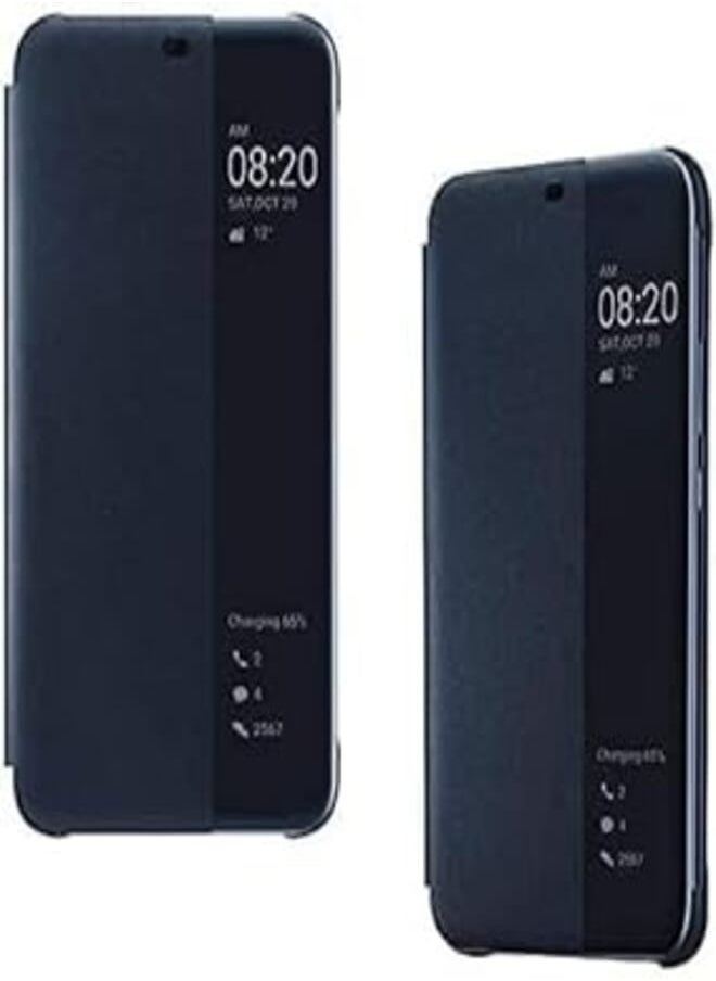 Flip Leather Phone Case for Honor X8 Shock and Scratch Resistant - Blue