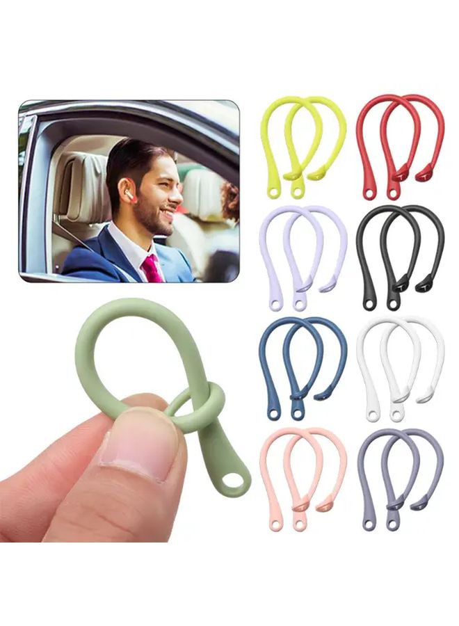 Pink Anti Lost Ear Hooks Secure Fit Holder For Wireless Earbuds - Image 1
