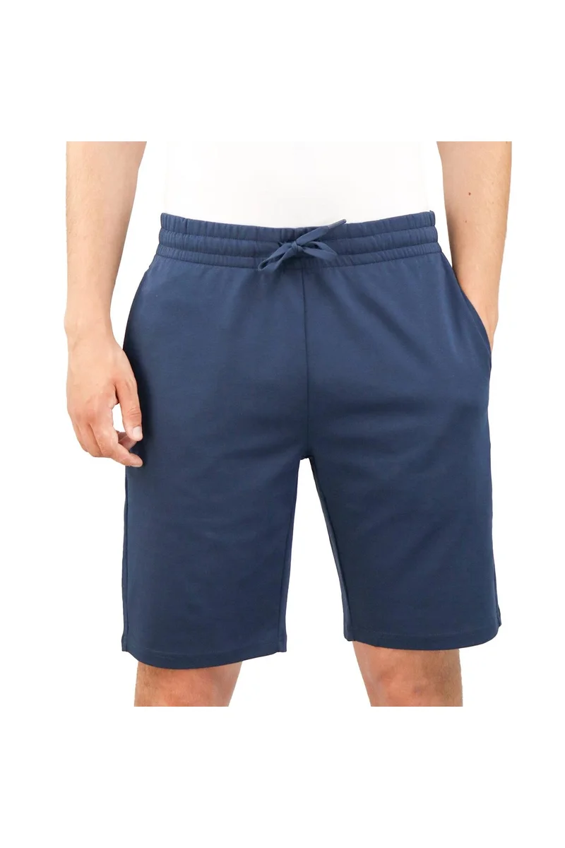 GIORDANO Men's White Polo Shirt with Navy Trim