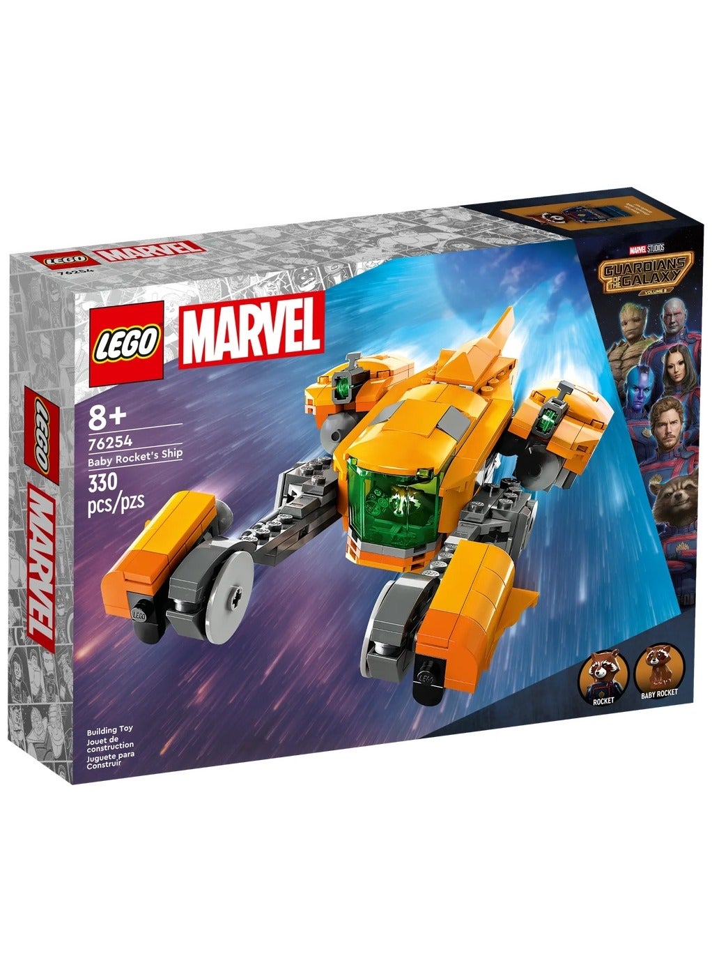 LEGO LEGO Baby Rocket's Ship 330 Pieces 76254 Best Price