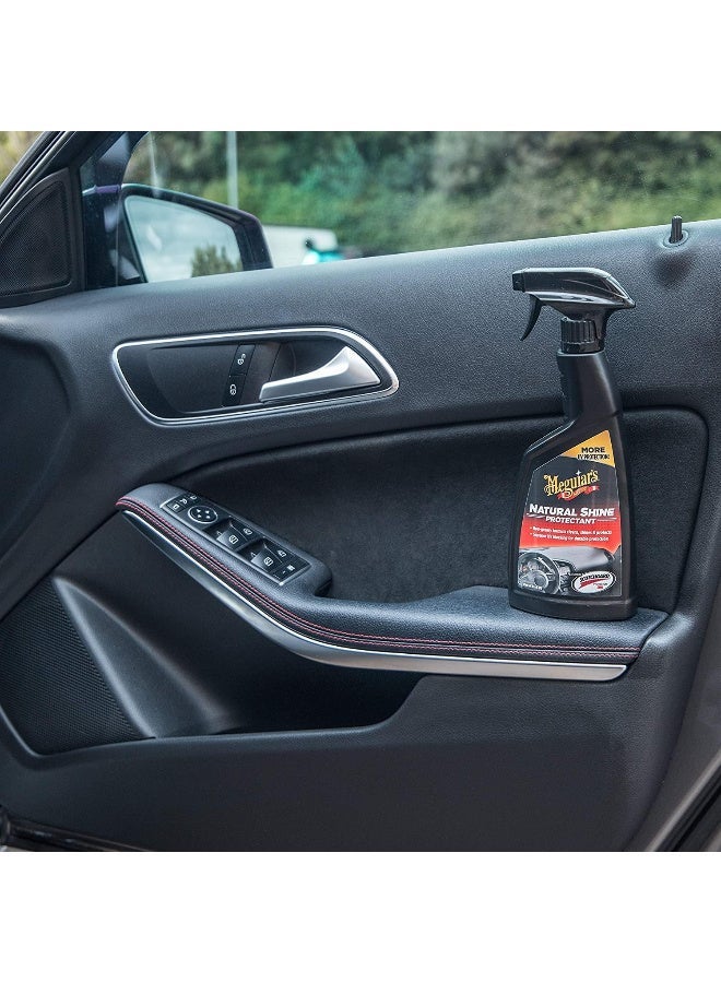 ميجوايرز ناتشورال شاين بروتيكتنت G4116 – رذاذ حماية ولمعان للفينيل والمطاط والبلاستيك 473 مل - Image 5