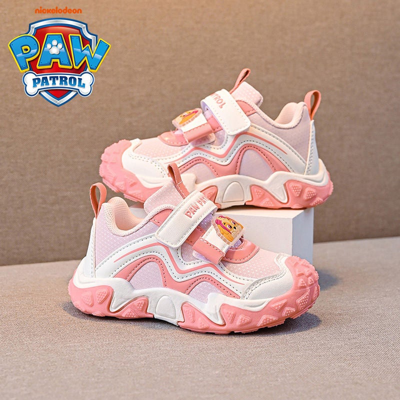 Paw Patrol Children'S Shoes, Girls' Sneakers, Autumn Model, Toddler Baby Pink Cartoon Style Children'S Running Shoes - Image 2