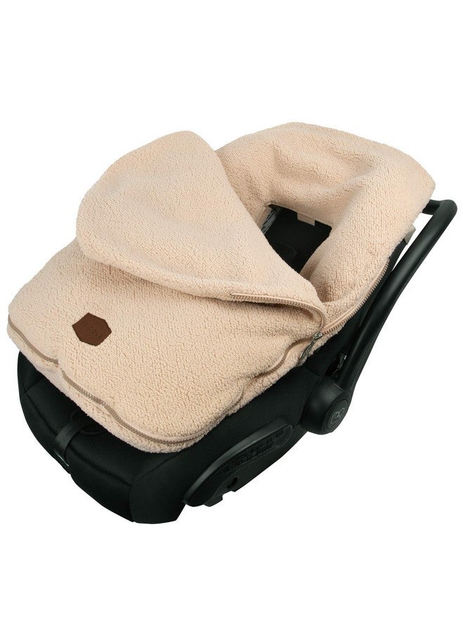 TOMY طقم تومي كول باندل مي غطاء مقعد السيارة الشتوي للأطفال وحقيبة البطانية - غطاء مقعد السيارة للأطفال مبطن بشيربا - أغطية مقاعد السيارة للأطفال الشتوية المريحة - شيرلينغ أصلي - Image 2