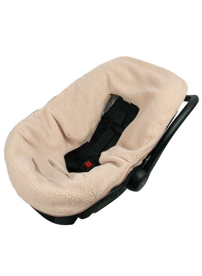 TOMY طقم تومي كول باندل مي غطاء مقعد السيارة الشتوي للأطفال وحقيبة البطانية - غطاء مقعد السيارة للأطفال مبطن بشيربا - أغطية مقاعد السيارة للأطفال الشتوية المريحة - شيرلينغ أصلي - Image 3