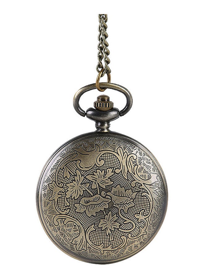 NIBEMINENT Hollow Alloy Analog Pocket Watch 8134 - Image 2