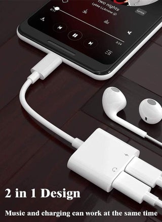 مُحَوِّل سماعات USB-C المزدوج وشاحن، محول صوت USB-C + شحن، محول صوت 2-in-1 من Type-C + محول شحن لأجهزة iPhone 17/16/16 Plus/16 Pro/15 Series، iPad Pro، Galaxy، Note، Google Pixel، LG - view 4