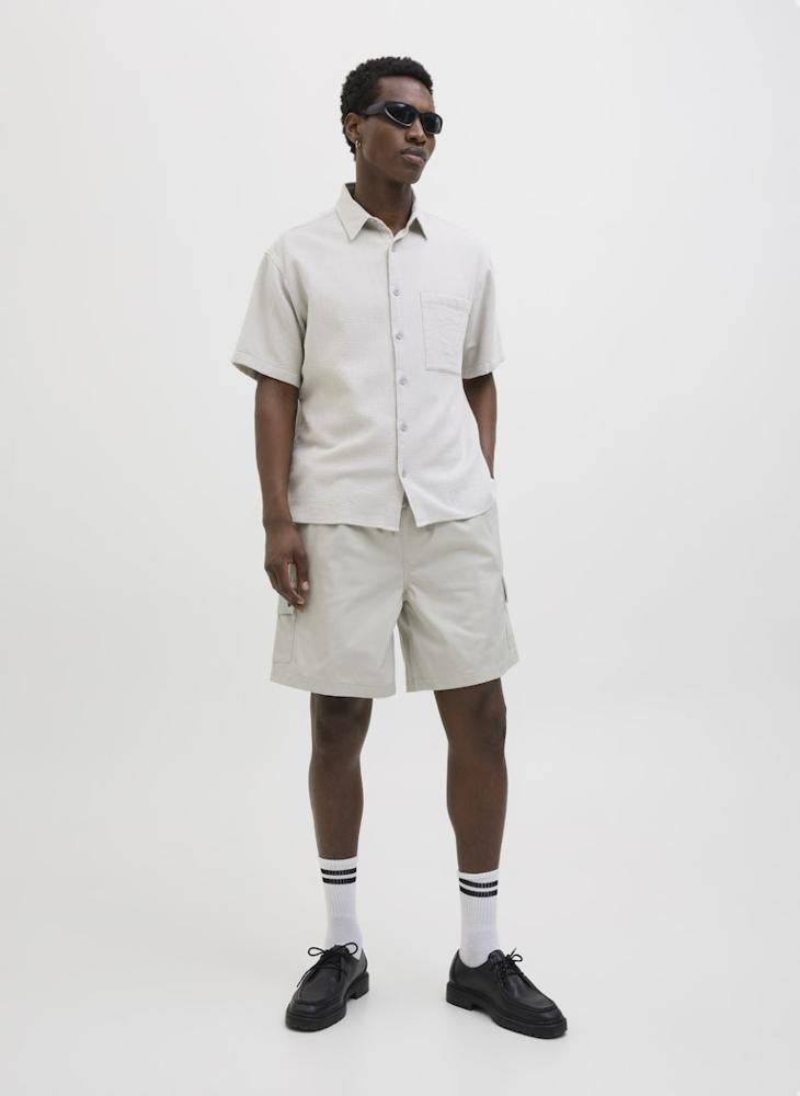 JACK & JONES JPSTBILL JJSNAP CARGO SHORTS AKM - Image 4