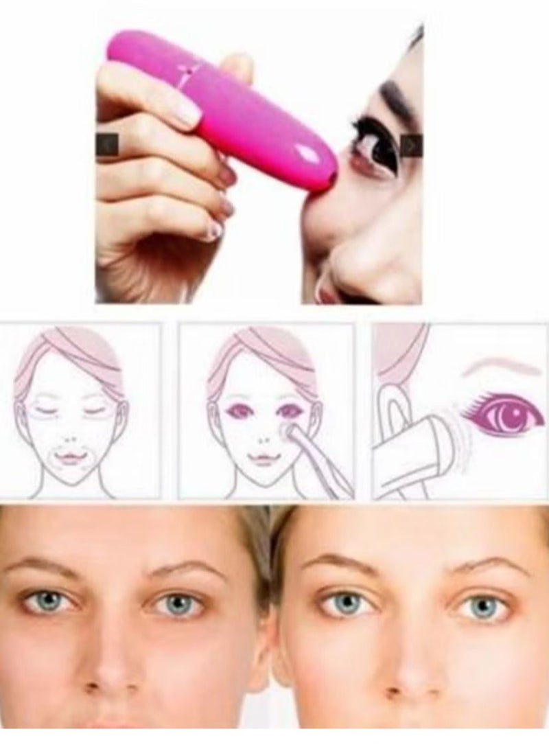 Generic Mini Eye And Face Massager Pink  - Image 3