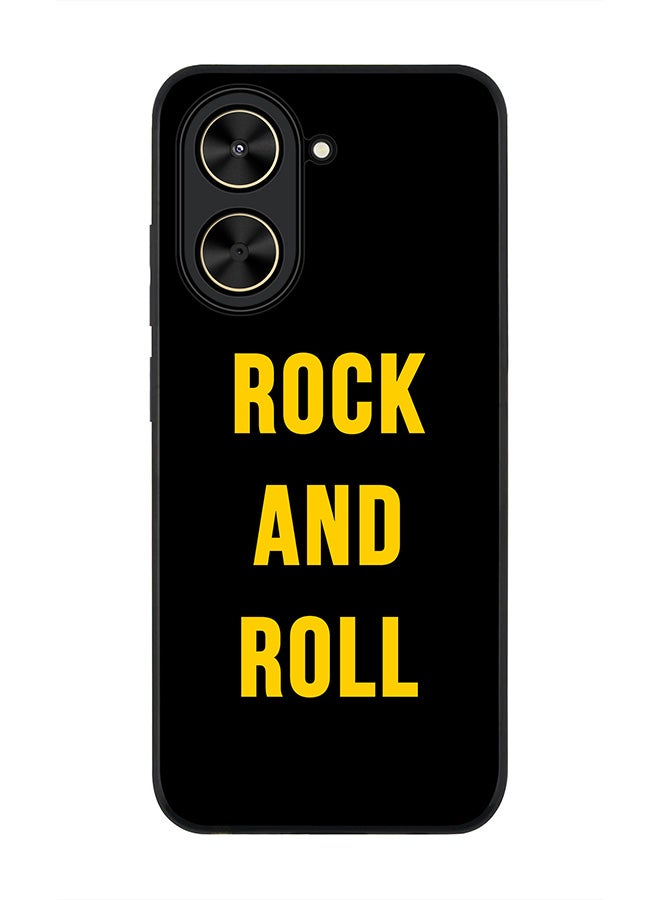 Stylizedd For Xiaomi Poco C71 / Redmi A5 4G Case,Slim fit Camera Protection, Shockproof Thin Phone cover  - Rock and Roll