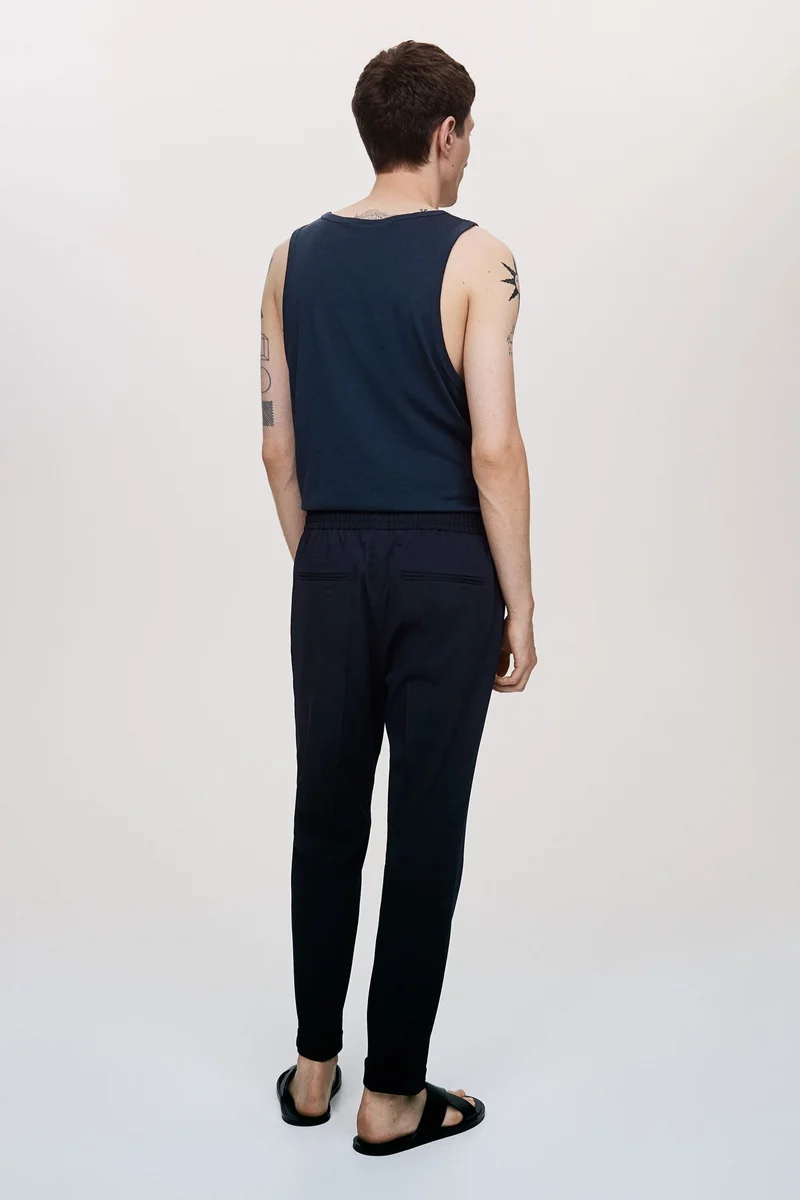 اتش اند ام Slim Fit Twill trousers