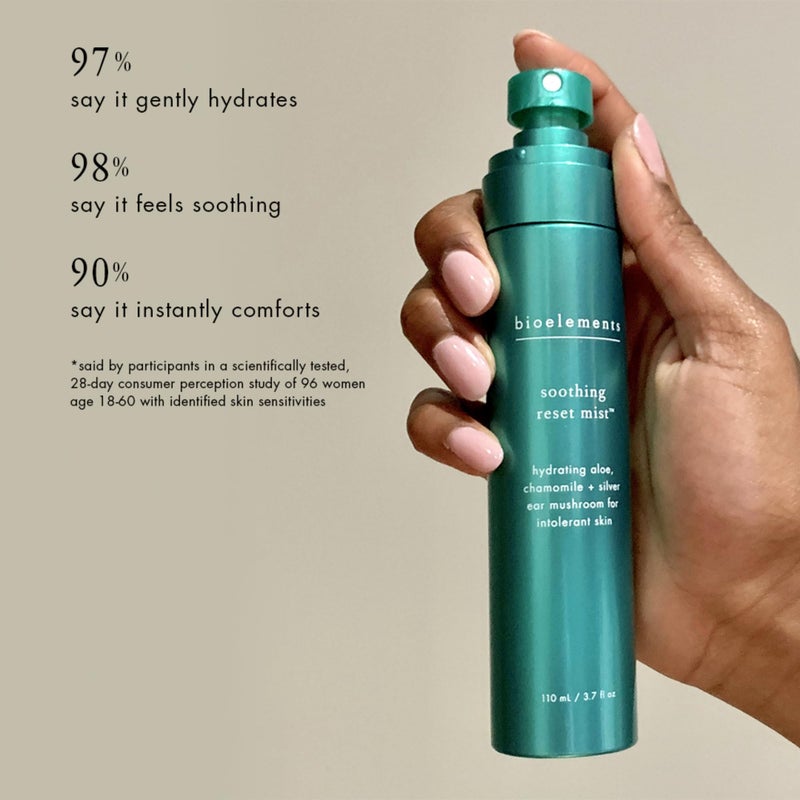 Bioelements Soothing Reset Mist - 3.7 oz - Hydrating, Soothing Toner for Sensitive & Dry Skin - Vegan, Gluten Free - Never Tested on Animals - Image 4