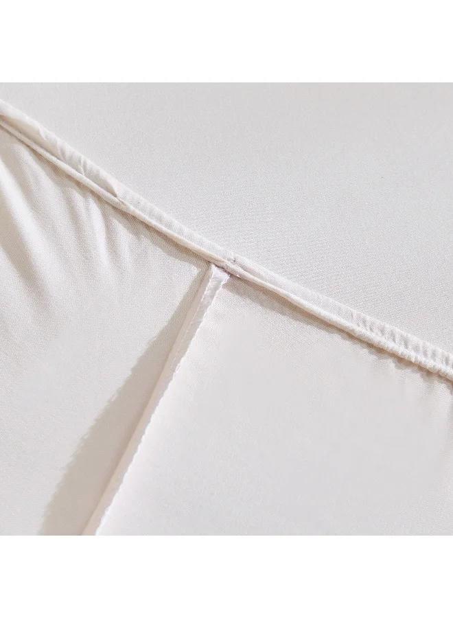 Home Box Derby Solid Microfiber Single Fitted Sheet - 90x190+20 cm