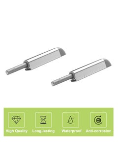 Y&D Magnetic Touch Latch, Door Catch Push to Open Latch Adjustable Cabinet Closures Release Catches Damper for Kitchen Closet Wardrobe Cupboard (6Pcs Silver)  - Image 3