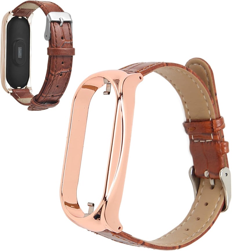 klarako Sport Wrist Band, Strap For Mi Pu Leather Breathable Replacement Lklarako Strap Band 7 Lklarako For For Mi Band 7 Soft For Running Hiking - Image 2