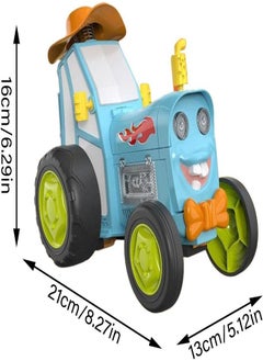 Generic Crazy Jumping Remote Control Car with Music and Light Rechargeable Stunt Car Music and Dance Toy for Kids Ages 3 and Up  - Image 2