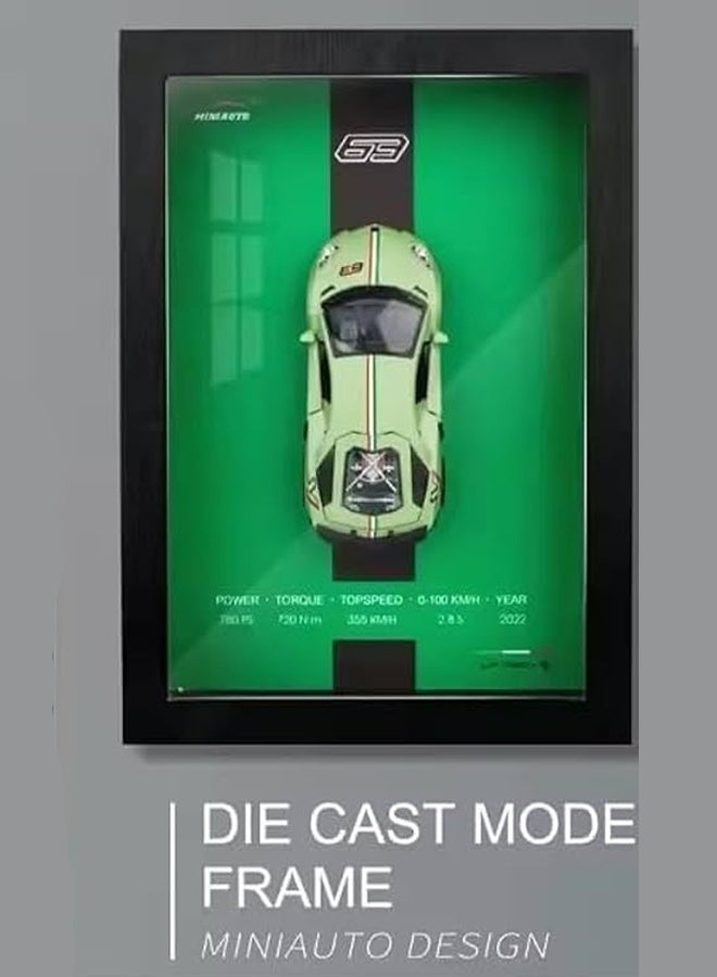 LITTLE ROCKZ Miniauto Diecast Car Frame Version Alloy Metal Sports Car Model Simulation 3D Racing Car Hanging Collection Decorative Kids Gifts - Image 5