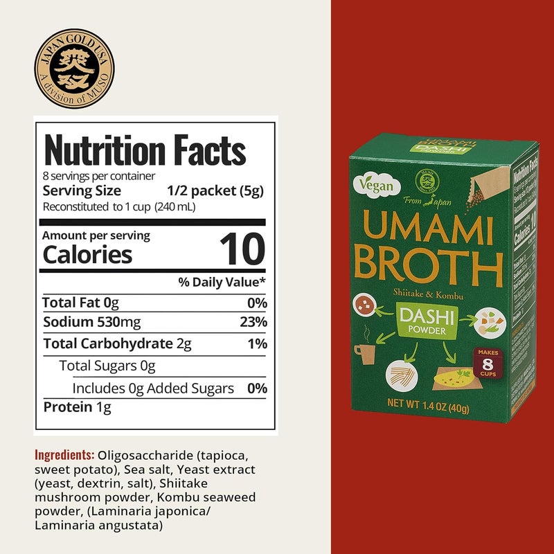 Muso From Japan Umami Broth Dashi Powder - Image 2