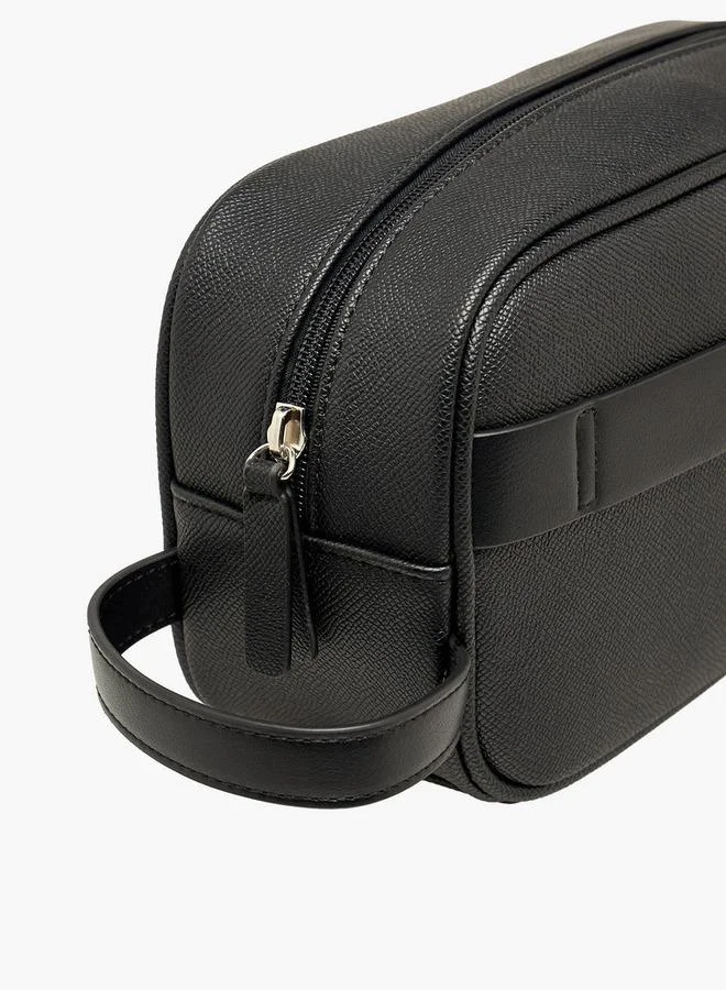 Lee Cooper BLACK Men Zipper Pouch for Men | Best Price UAE