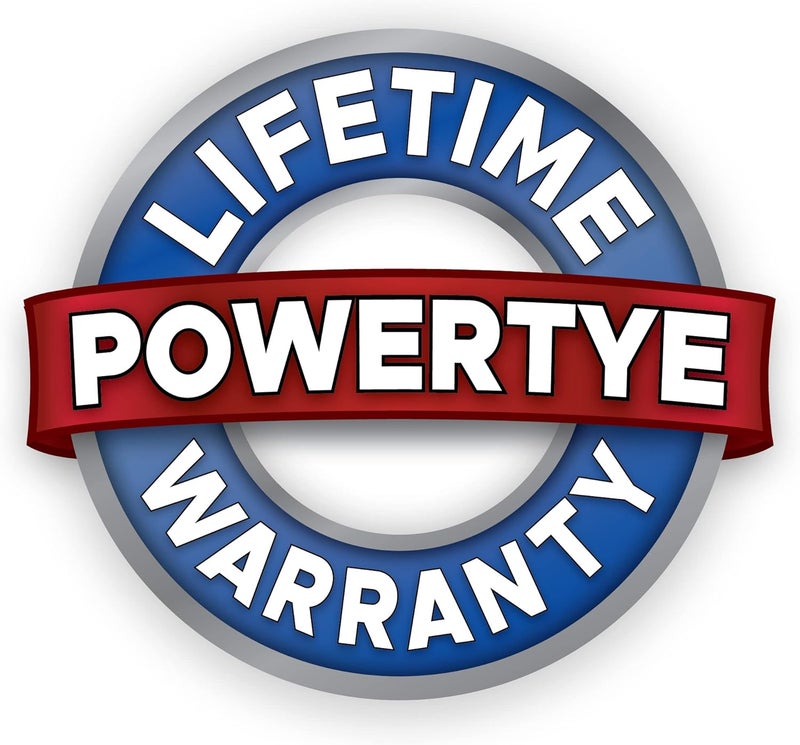 PowerTye حزام ربط باوورتي 1½ بوصة × 7 أقدام مع قفل مريح ومشابك S قوية - أسود - Image 5