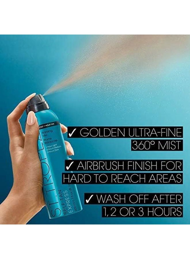 ST.TROPEZ بخاخ برونزي ذاتي من سانت تروبيز، 6.7 أونصة سائلة - Image 2