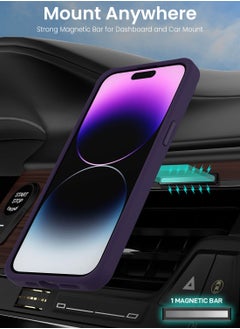 Remson Mag-X Magnetic Hybrid Protective Silicone Case Military Grade Protection For iPhone 14 Pro Max (Deep Purple) - pzsku/Z488B68C60FBDF6E15A5FZ/45/_/1678359414/63ab3813-4204-4e55-bf4c-48bc9d4b6ab3