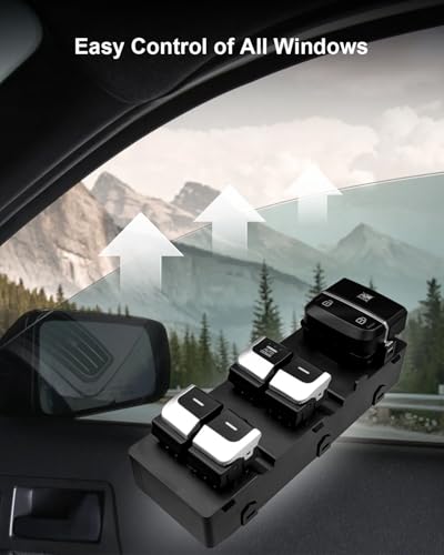 Vaticas Master Power Window Switch Fit for Kia Optima 2016-2018 Replace 93571D4000 1S16481, Front Left Side Door Window Switch - Image 2